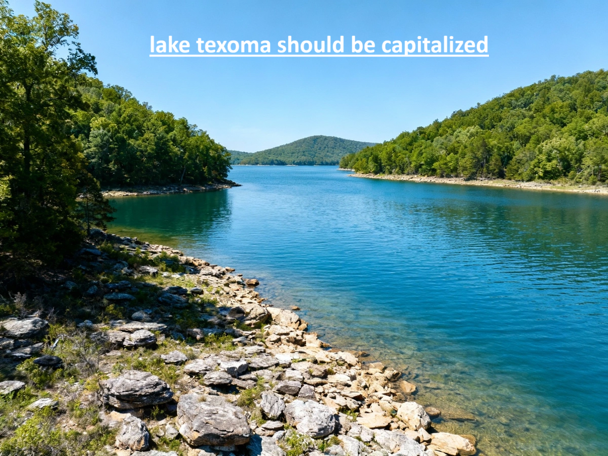 Lake Texoma Should Be Capitalized