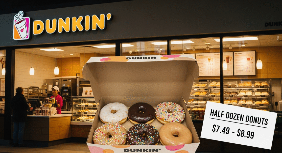 How Much Is Half a Dozen Donuts at Dunkin