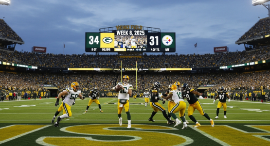 Green Bay Packers vs Pittsburgh Steelers Match Player Stats