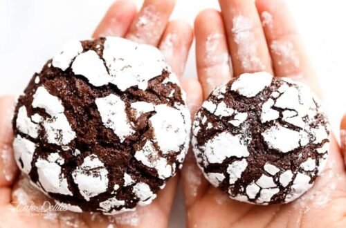 Chocolate Crinkle Cookies